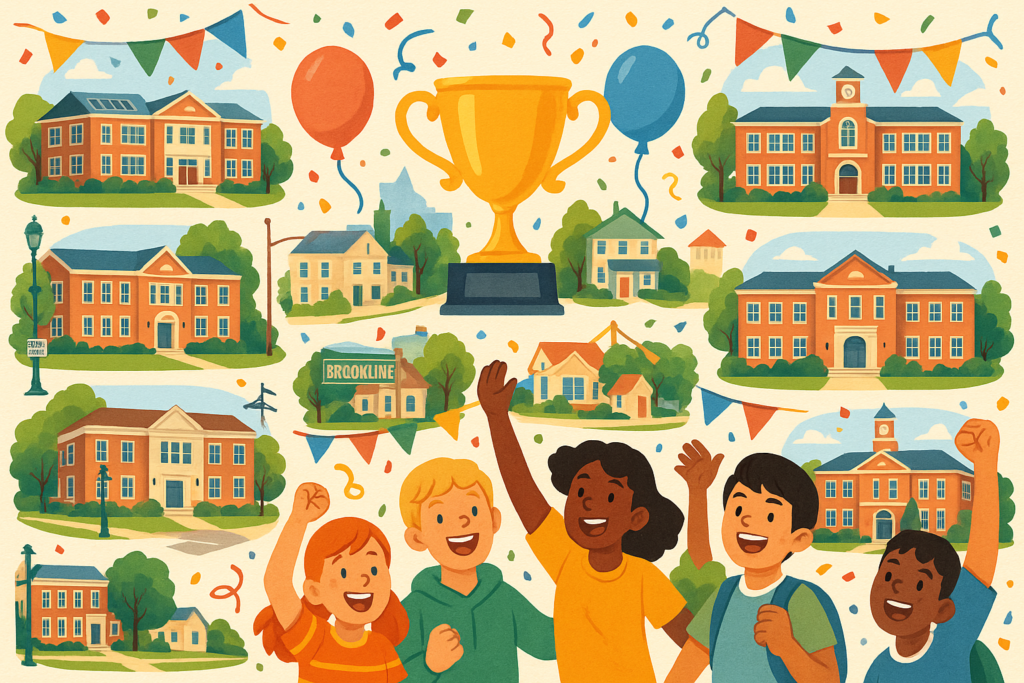 8 of Mass’ Top 10 Public K‑8 Schools Are in Brookline