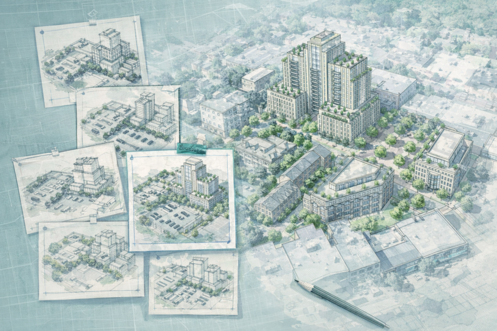 Centre Street Lots Study: What Coolidge Corner Redesign Means