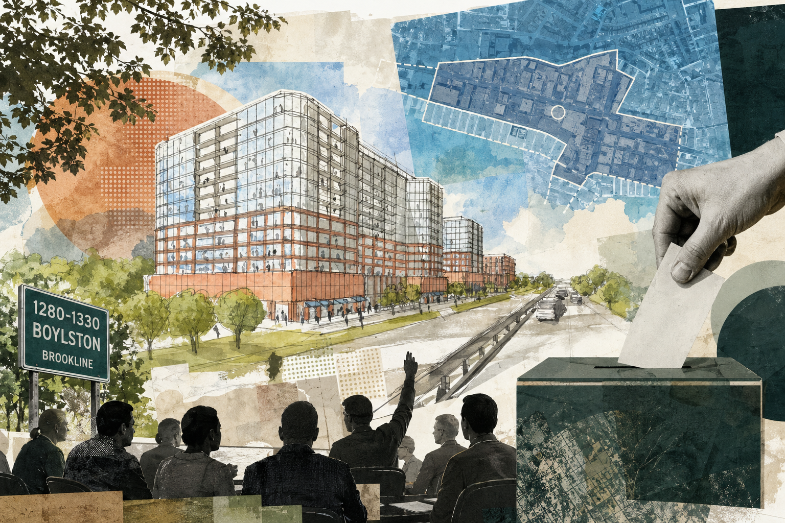 Brookline Chestnut Hill Zoning Vote: Route 9 Redevelopment Stakes 
